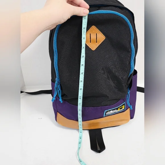 Mountain Smith Black and Purple Backpack with Blue Accents - Picture 14 of 15